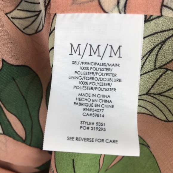 CAbi | Short sleeve Blouse "Leaf Print" - Picture 7 of 8